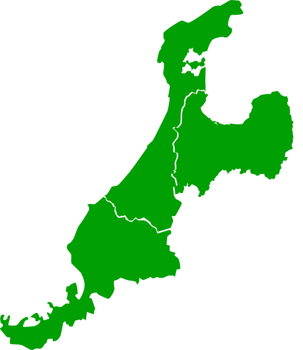 北陸3県